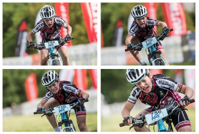 Max Kerl špurtuje o třetí místo v žákovské kategorii