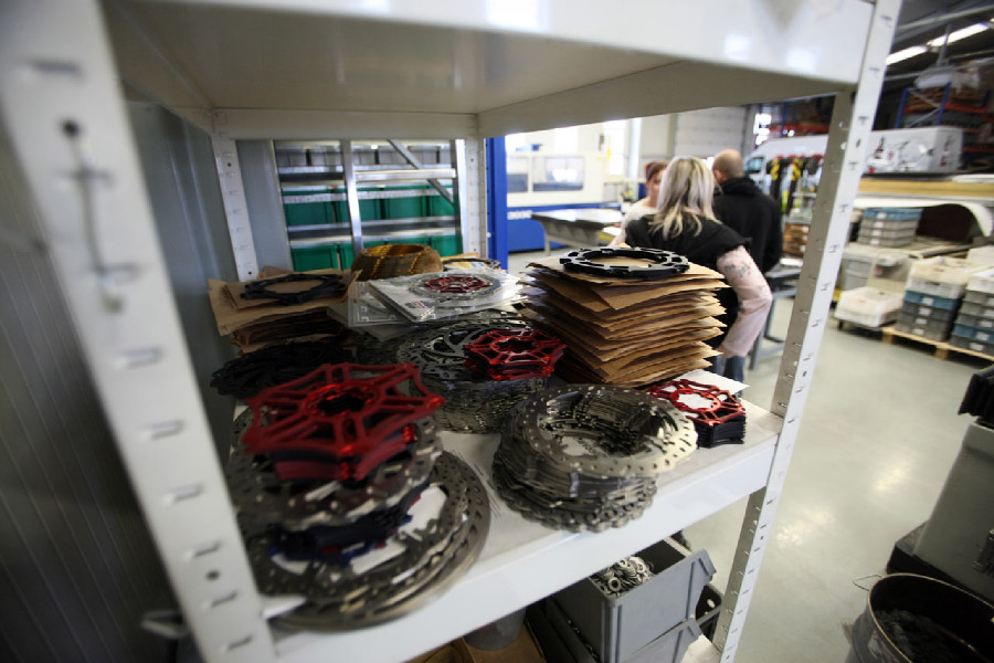 Na návštěvě v Goldfren - vzorky kotoučů