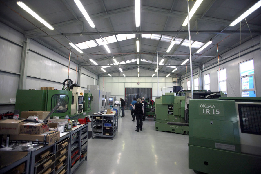 Na návštěvě v Goldfren - obráběcí CNC hala