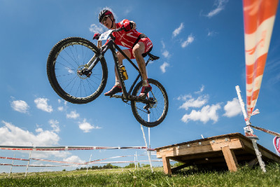 Matěj Průdek si závod užíval