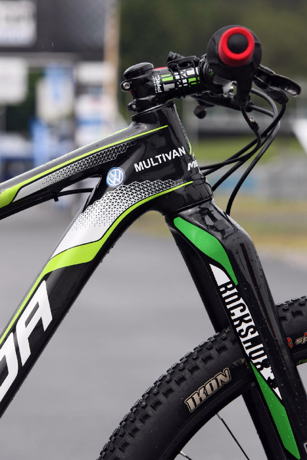 Merida Big Nine Gun Rity Dahle Flejsy nová teamová grafika