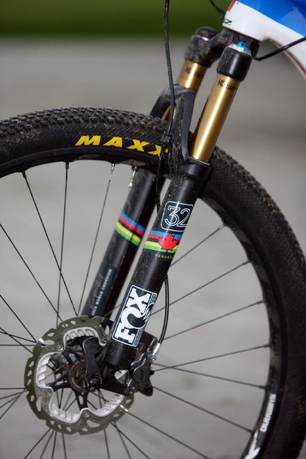 Orbea OIZ Catherine Pendrel - elektrická FOX vidlice