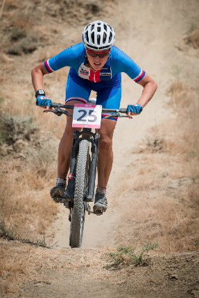 Barbora Průdková si vedla perfektně