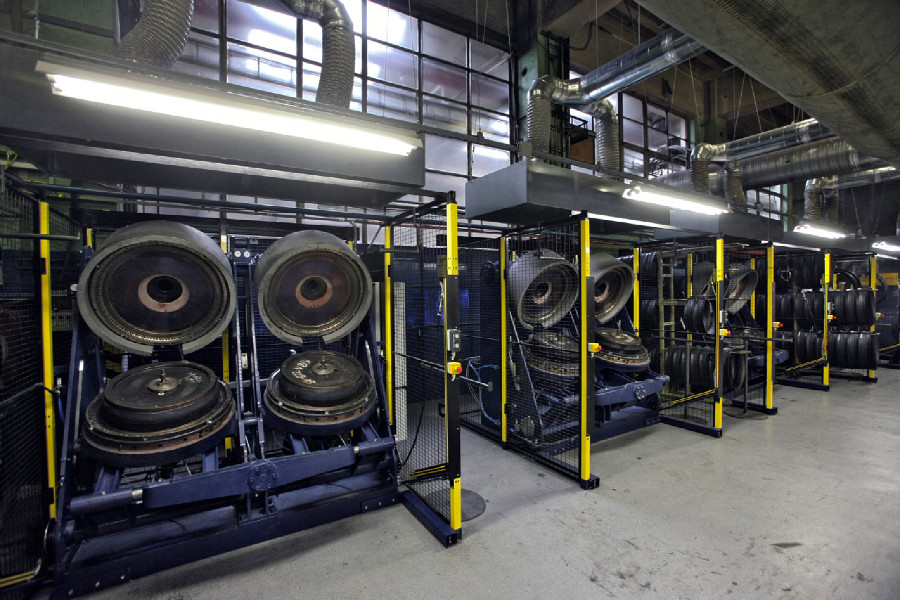 Na návštěvě v Rubeně - nová druhá provozní hala – lisovna