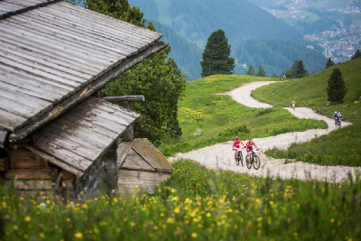 Jak dámy vyjely na první kopec, tak dojely i do cíle