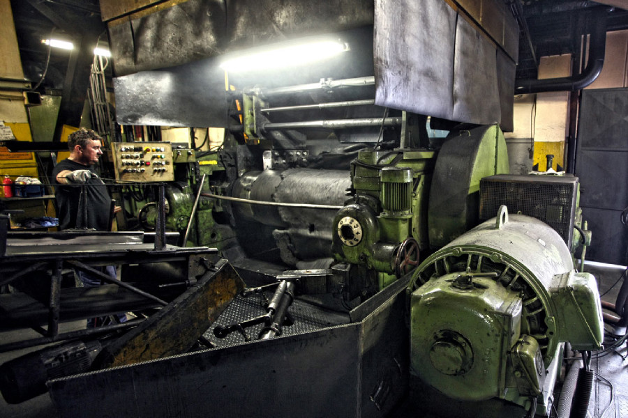 Na návštěvě v Rubeně - homogenizace směsi