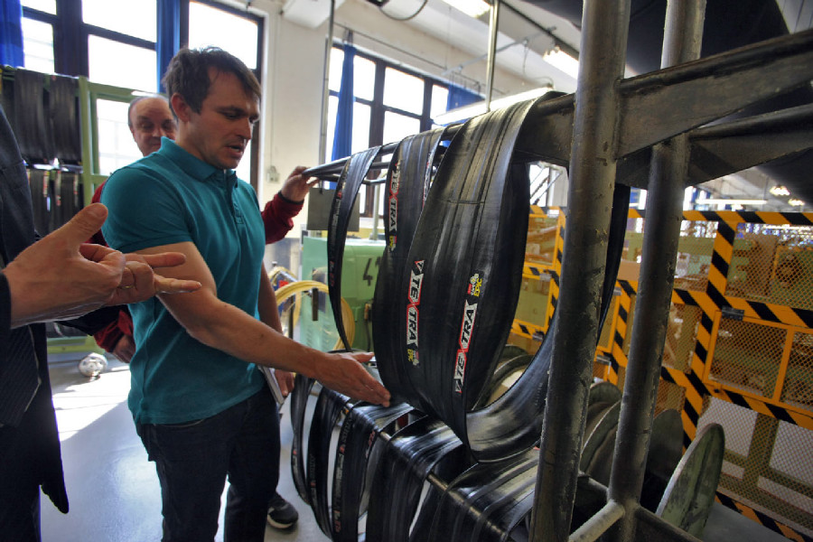 Na návštěvě v Rubeně - polotovar před tím, než jde na finální lisování