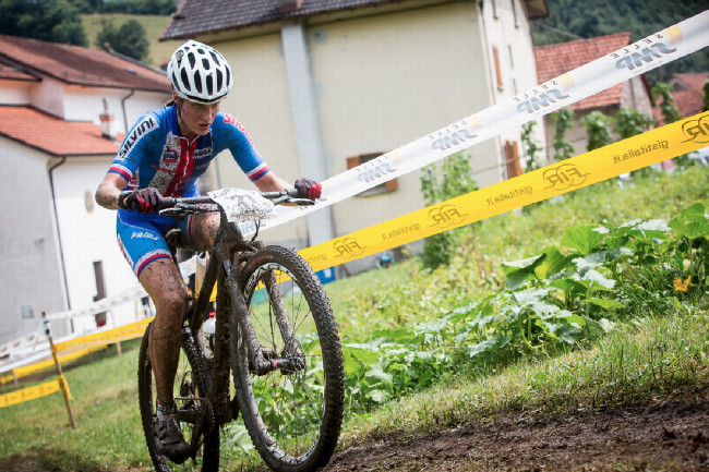 Mistrovství Evropy XCO 2015 - sobota - Barbora Průdková 