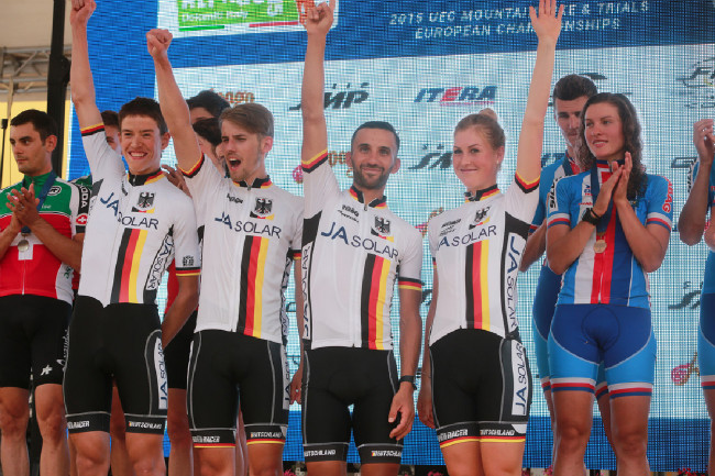 Mistrovství Evropy MTB 2015 - závod štafet