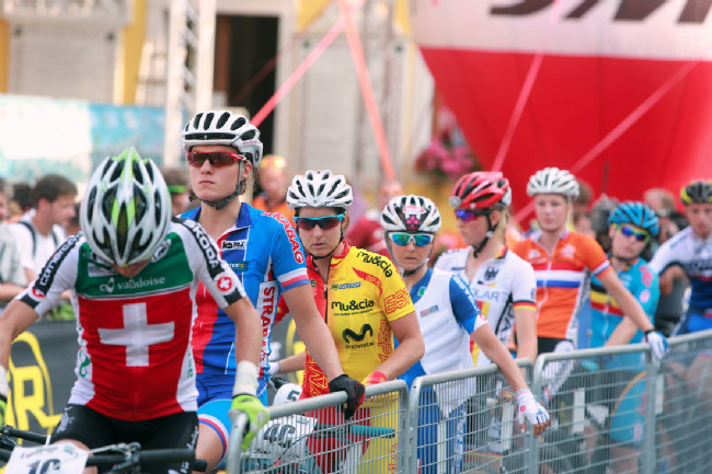 Barča Průdková se soustředí před startem