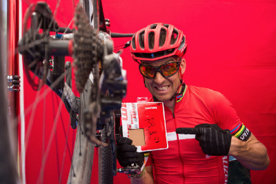 Christoph Sauser a Járův převodník s 38 zuby