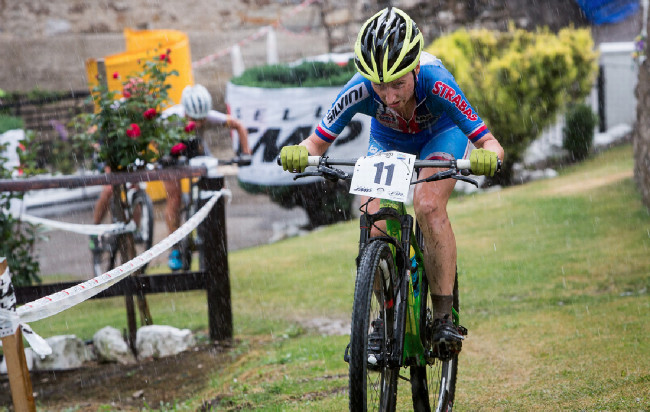 Mistrovství Evropy XCO 2015 - sobota - Jana Czeczinkarová