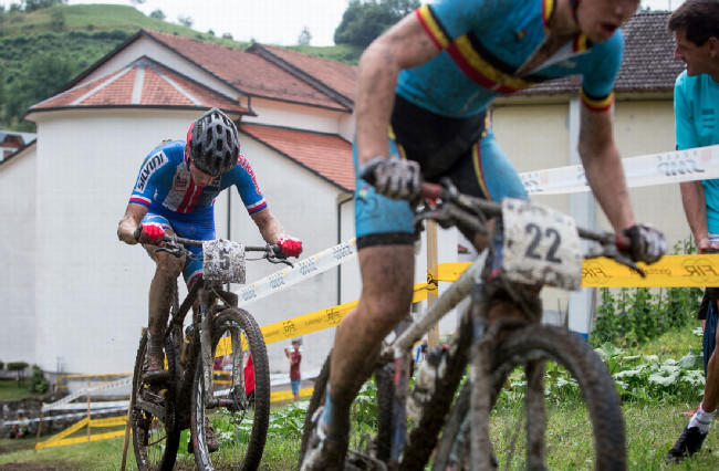 Mistrovství Evropy XCO 2015 - sobota - Matěj Průdek 