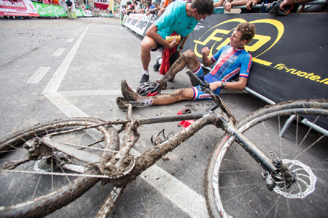 Mistrovství Evropy XCO 2015 - sobota - závod byl nesmírně těžký