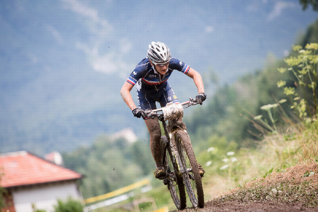 Mistrovství Evropy XCO 2015 - sobota - Perrine Clauzel