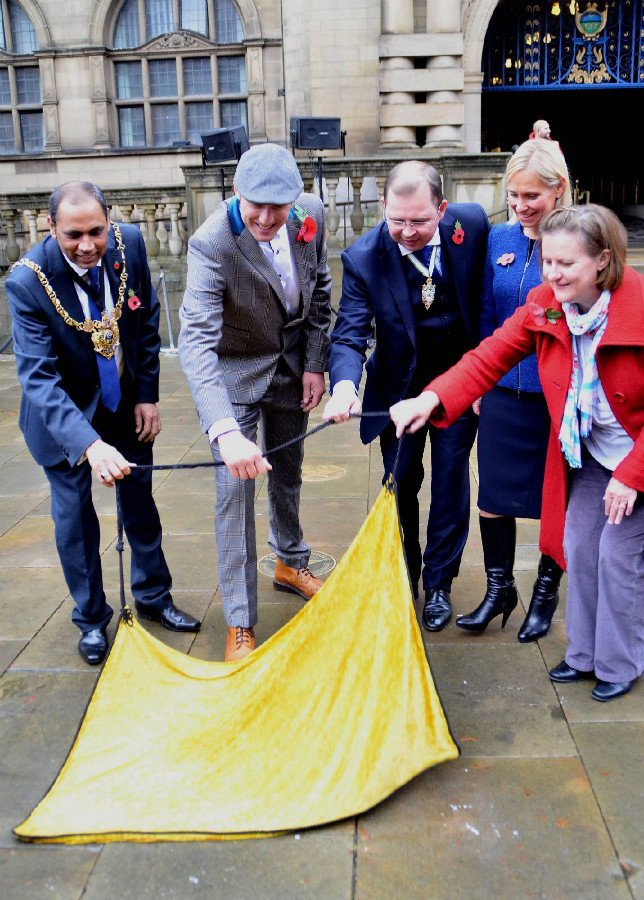 Steve Peat uveden na sheffieldský "chodník slávy"
