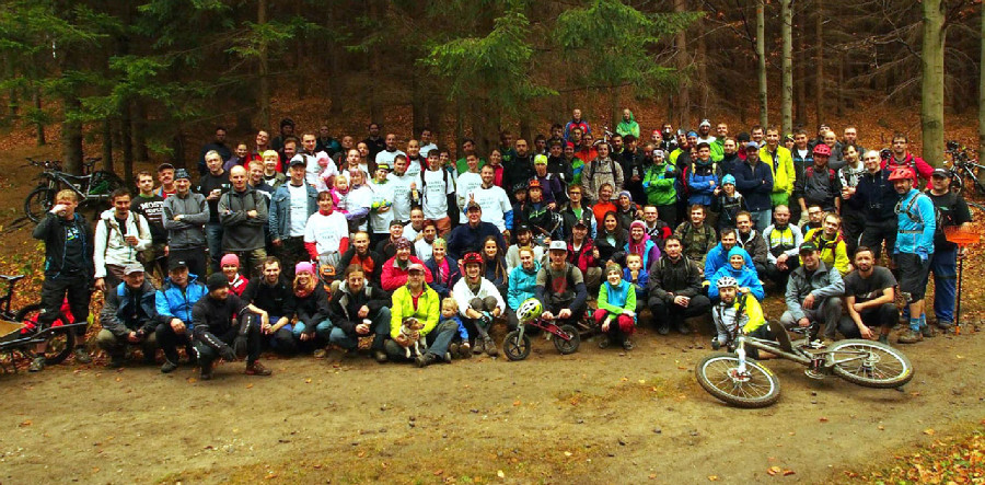 Rychleby - podzim 2015 poslední letošní brigáda