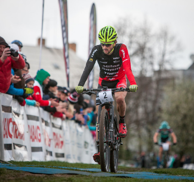 Honza Škarnitzl v cíli. To je radosti :-)