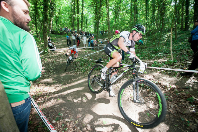 Ondřej Cink stíhán Janem Nesvadbou