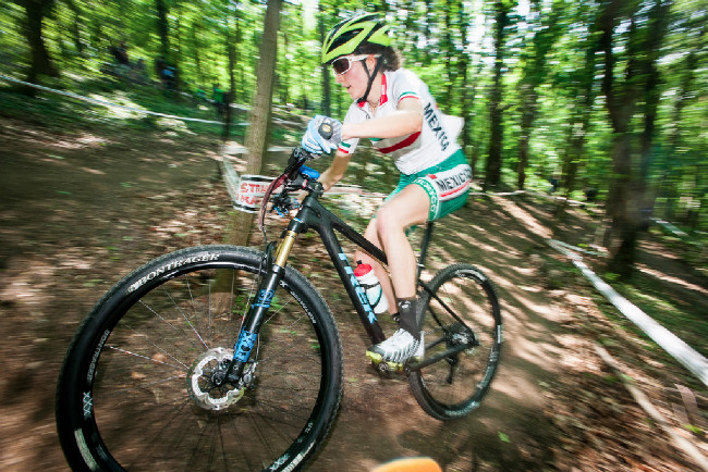 Mexická šampionka Daniela Campuzano si dojela pro bronzovou medaili