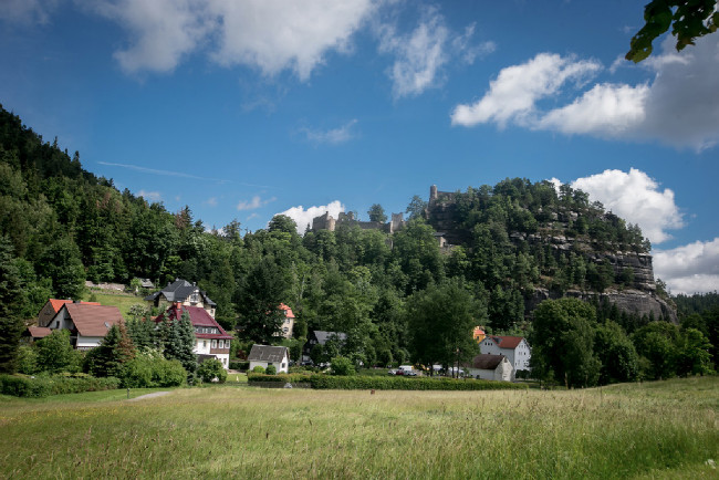 Německý Oybin, malebná to víska