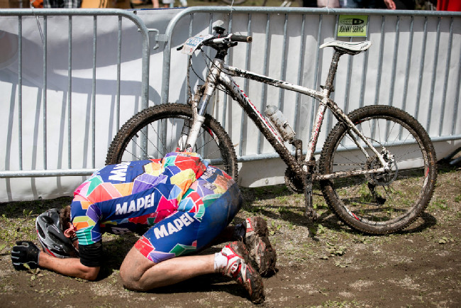 ....těsně po dojezdu