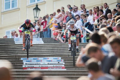 Karla Štěpánová a Maja Wloszczowská