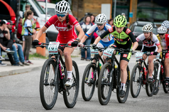 Adéla Šafářová vedla od startu