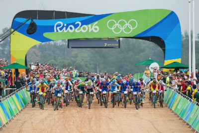 start olympijského závodu