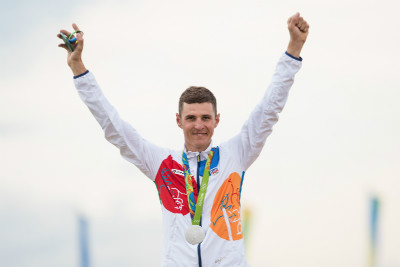 Jaroslav Kulhavý se stříbtnou medailí