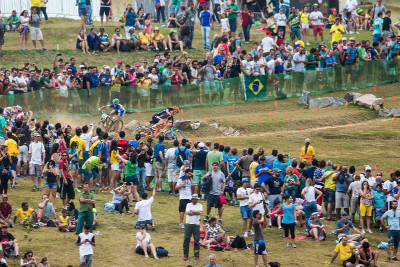 Fotogalerie: Olympijský závod XCO žen - Rio 2016