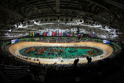 poslední den na olympijském velodromu