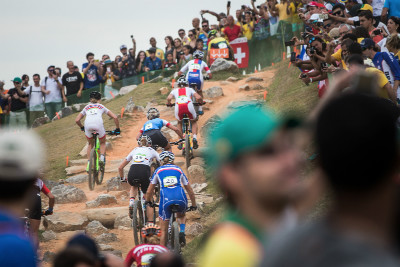 Fotogalerie: Olympijský závod XCO žen - Rio 2016