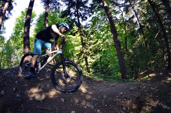 Testování s Rock Machine na Ještědu