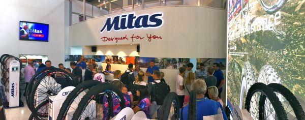 Eurobike 2016 - kompletně nový stánek Mitasu