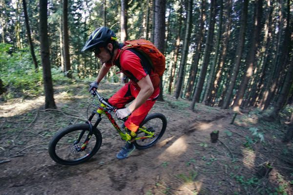 Testování s Rock Machine na Ještědu