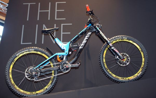 Testovací novinka Sender kterou jezdil Fabian Barel