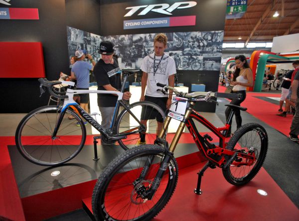 YT Aarona Gwina na stánku TRP