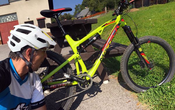 Testování s Rock Machine na Ještědu