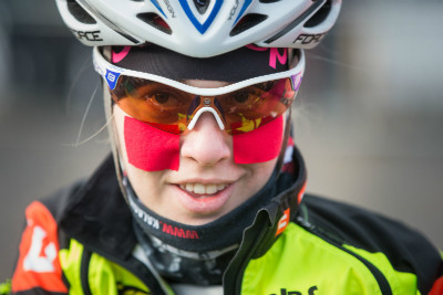 mistryně z loňského roku Martina Mikulášková na startu