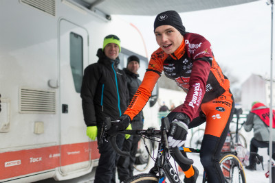 Michael Boroš na svém novém Colnagu