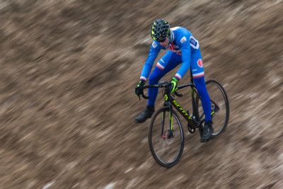 Jan Nesvadba při pátečním tréninku