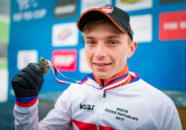 Michael Boroš. Mistr republiky v cyklokrosu 2017.
