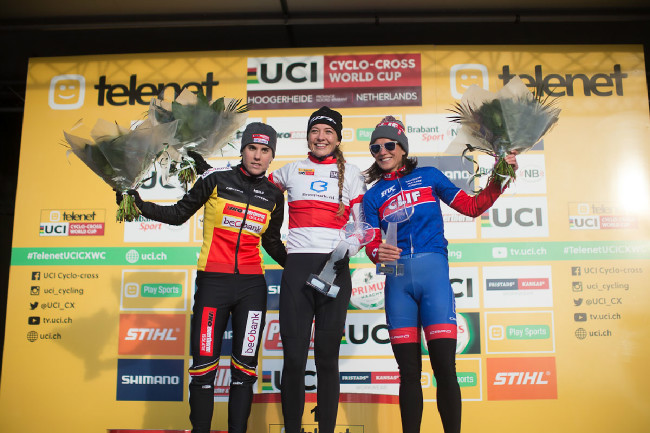 Trojice nejúspěšnějších žen SP 2016/17