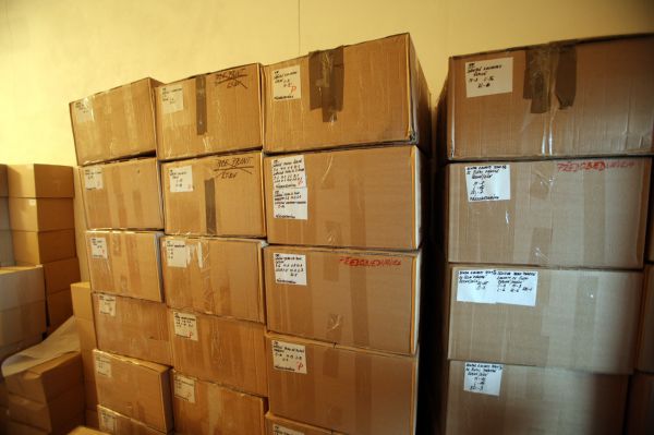 Na návštěvě v Sensoru - sklad expediční