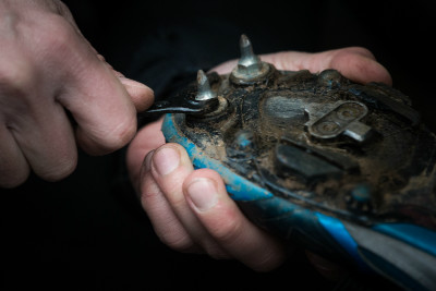 led a bláto si žádá ostré obutí