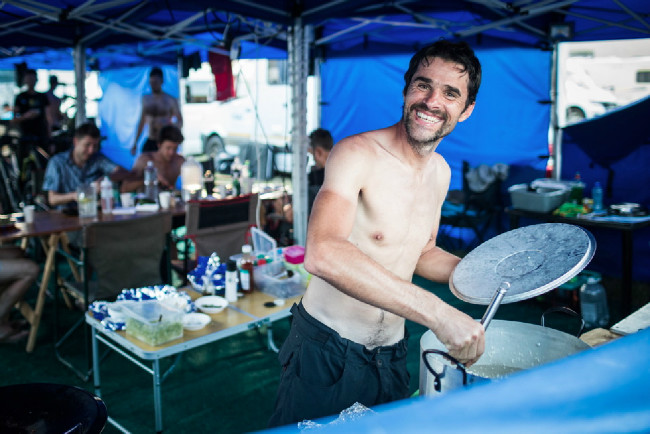 Giovan v roli kuchaře