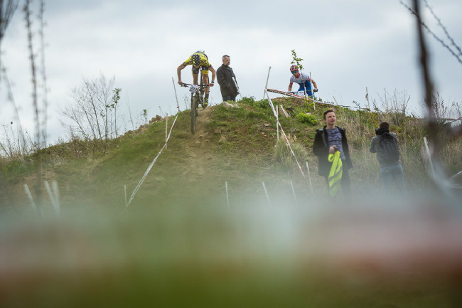 Jakub Schierl a František Honsa v závodě juniorů