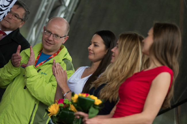 Předávání cen se zhostil i premiér Sobotka