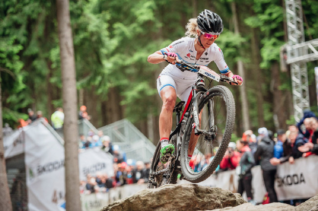 Jolandě Neff závod rovněž nesedl, skončila 16.